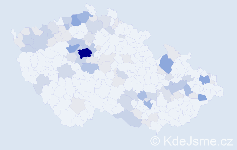 Příjmení: 'Los', počet výskytů 260 v celé ČR