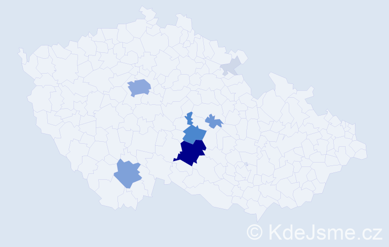 Příjmení: 'Hintnaus', počet výskytů 35 v celé ČR
