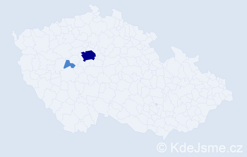 Příjmení: 'Nietscheová', počet výskytů 4 v celé ČR