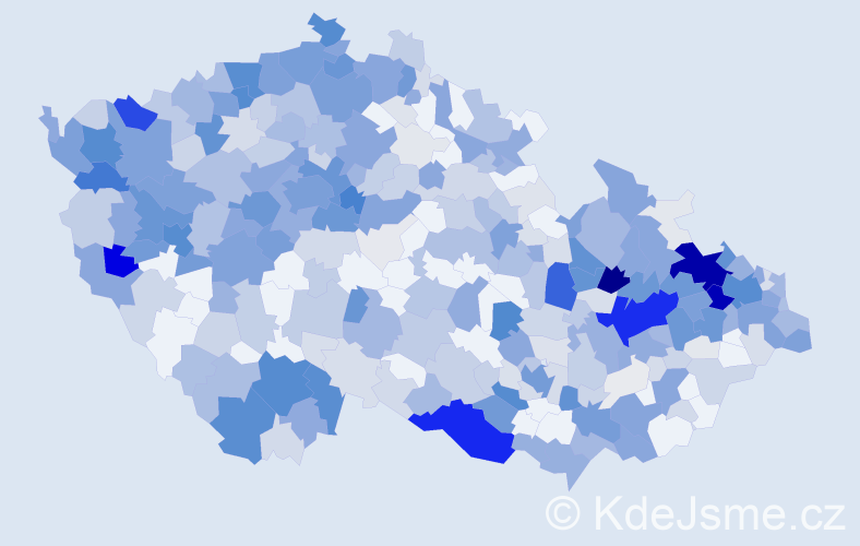 Příjmení: 'Schneider', počet výskytů 1656 v celé ČR