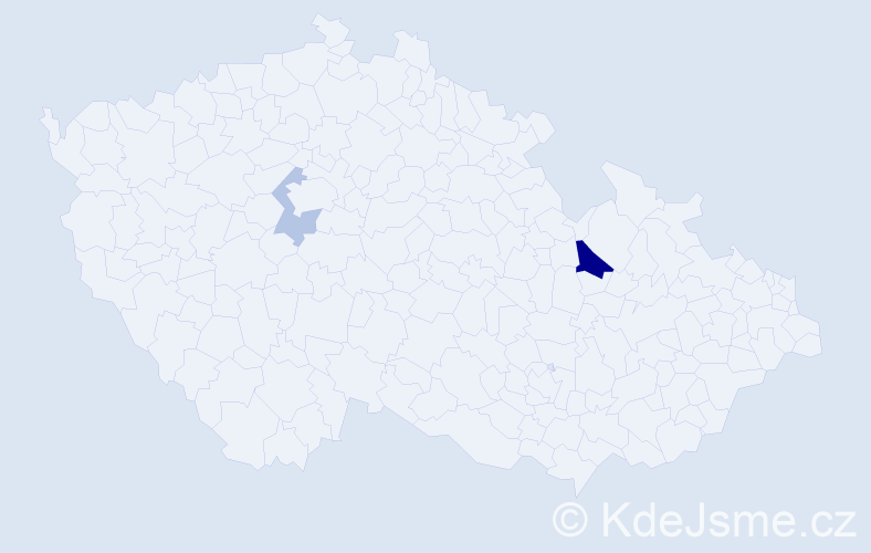 Příjmení: 'Renwick', počet výskytů 4 v celé ČR