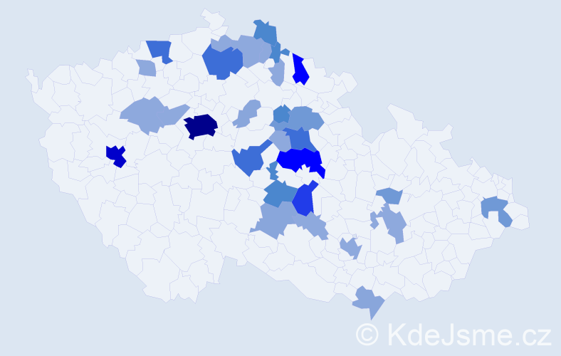 Příjmení: 'Remsa', počet výskytů 99 v celé ČR