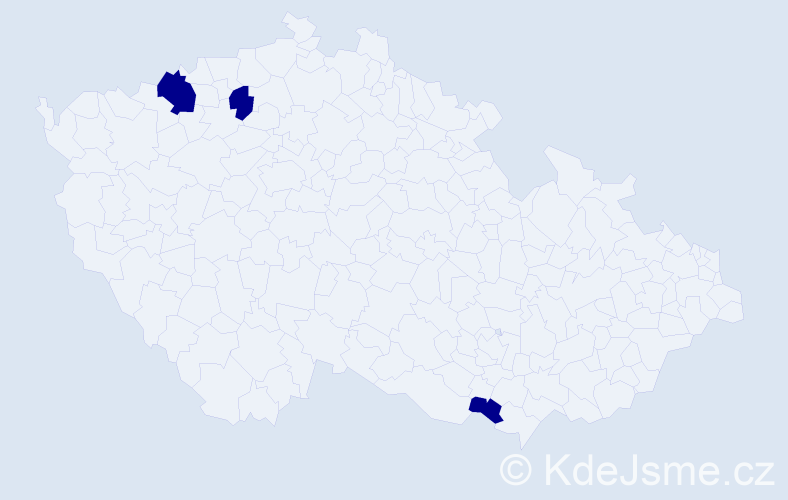 Příjmení: 'Plöschner', počet výskytů 6 v celé ČR