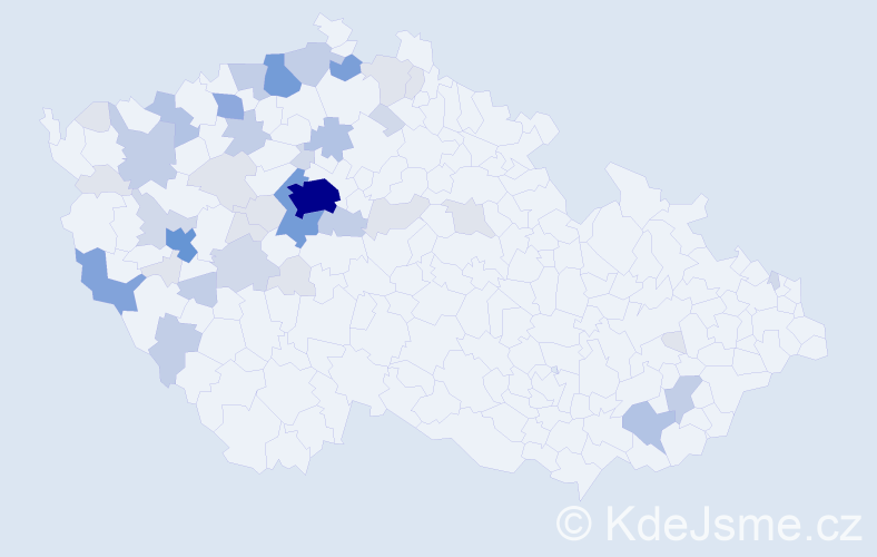 Příjmení: 'Löffelmann', počet výskytů 145 v celé ČR