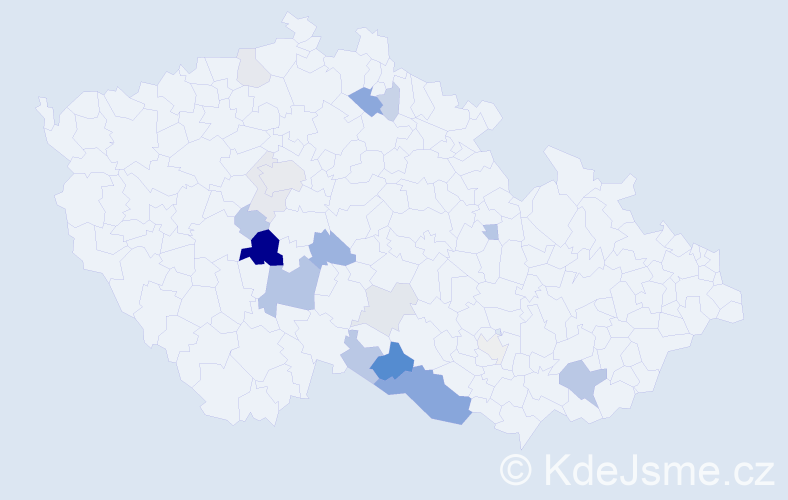 Příjmení: 'Weidenthalerová', počet výskytů 50 v celé ČR
