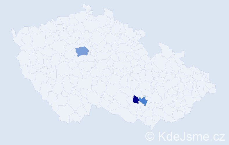 Příjmení: 'Münzová', počet výskytů 14 v celé ČR