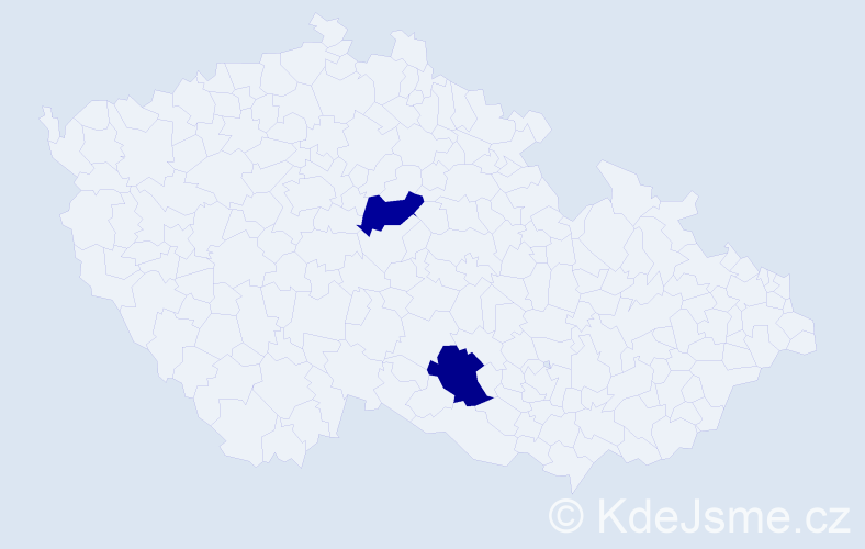 Příjmení: 'Matzauer', počet výskytů 4 v celé ČR