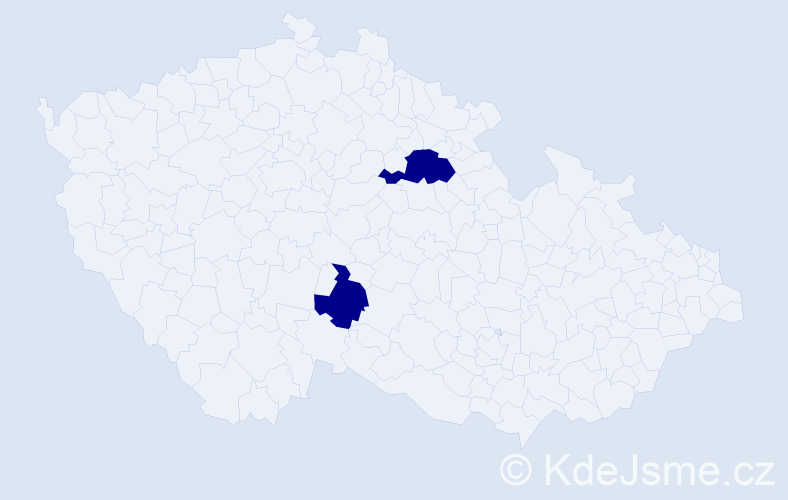 Příjmení: 'Šijanová', počet výskytů 6 v celé ČR