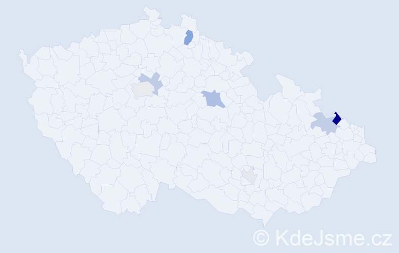 Příjmení: 'Knappe', počet výskytů 31 v celé ČR