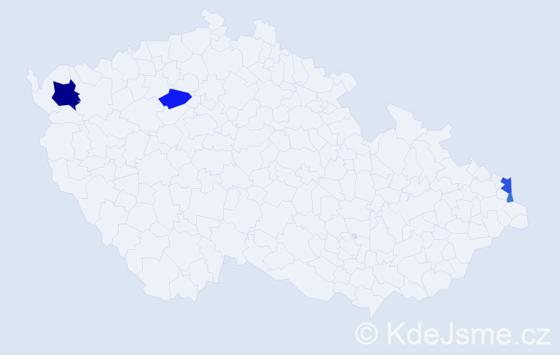 Příjmení: 'Svinčiaková', počet výskytů 11 v celé ČR