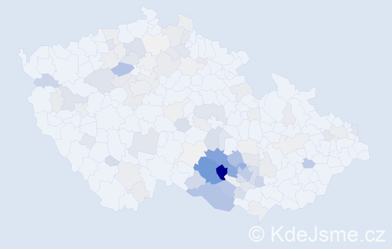 Příjmení: 'Hort', počet výskytů 506 v celé ČR