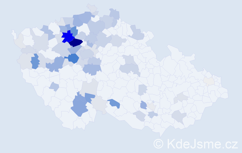 Příjmení: 'Paurová', počet výskytů 311 v celé ČR