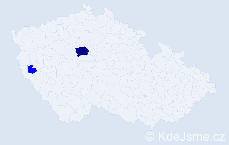 Příjmení: 'Truelle', počet výskytů 3 v celé ČR