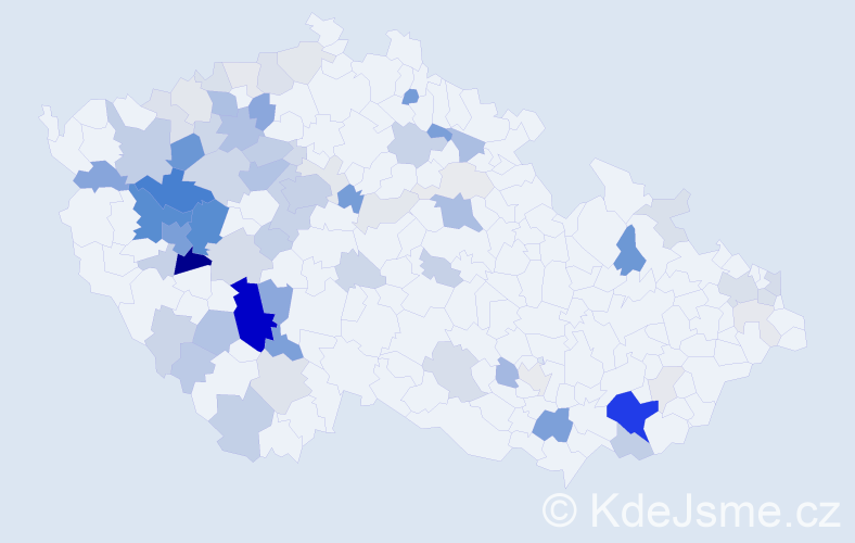Příjmení: 'Lopata', počet výskytů 247 v celé ČR