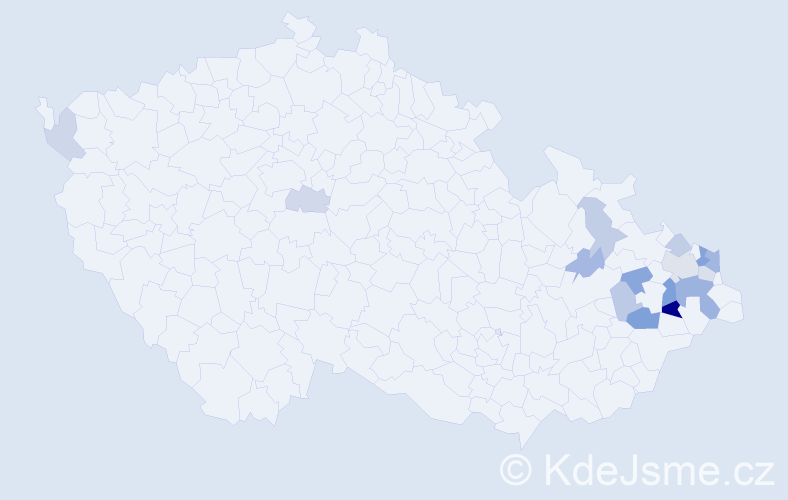 Příjmení: 'Beinstein', počet výskytů 31 v celé ČR