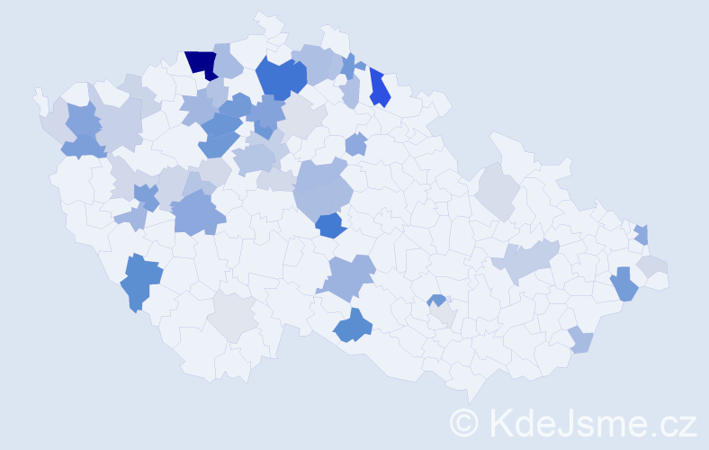 Příjmení: 'Port', počet výskytů 173 v celé ČR