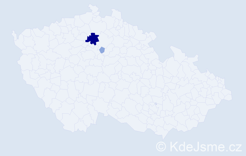 Příjmení: 'Pniowski', počet výskytů 7 v celé ČR
