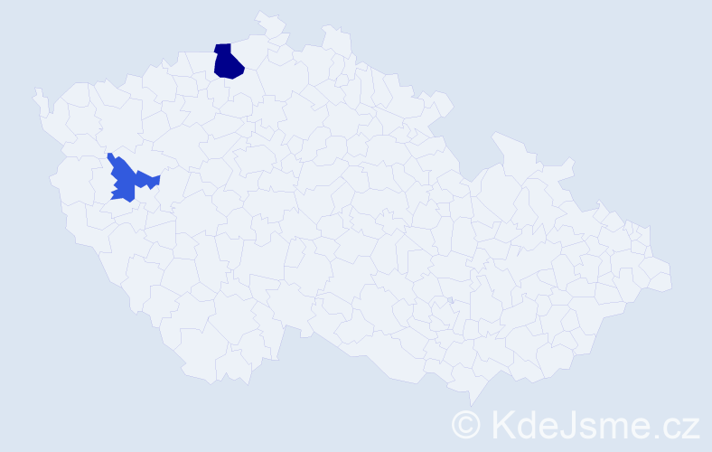 Příjmení: 'Hikischová', počet výskytů 8 v celé ČR