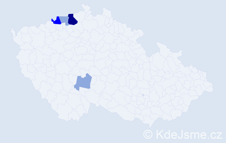 Příjmení: 'Sauerstein', počet výskytů 11 v celé ČR
