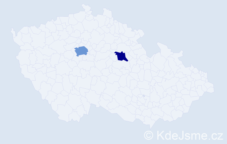 Příjmení: 'Scherksová', počet výskytů 7 v celé ČR