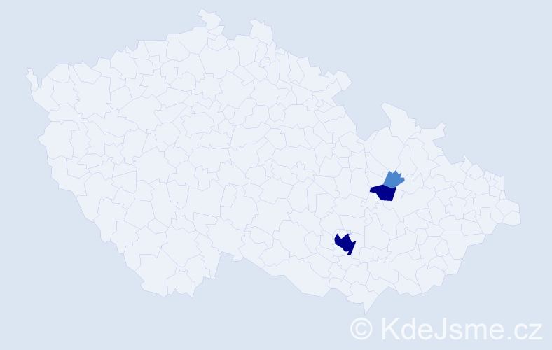 Příjmení: 'Amiridis', počet výskytů 7 v celé ČR