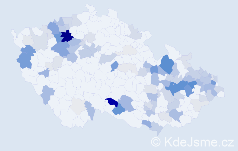 Příjmení: 'Drexler', počet výskytů 331 v celé ČR