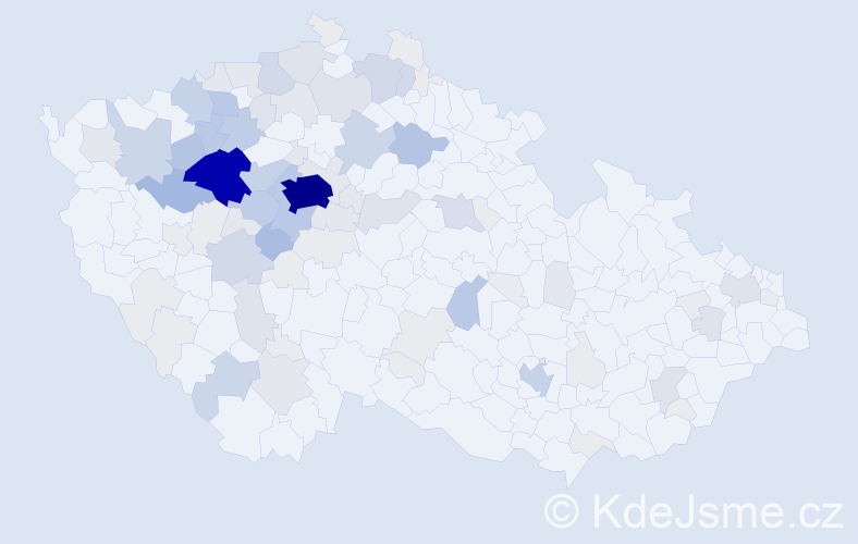 Příjmení: 'Konopásková', počet výskytů 386 v celé ČR