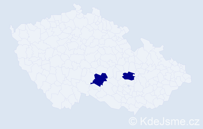 Příjmení: '"Dinh Thuy"', počet výskytů 2 v celé ČR