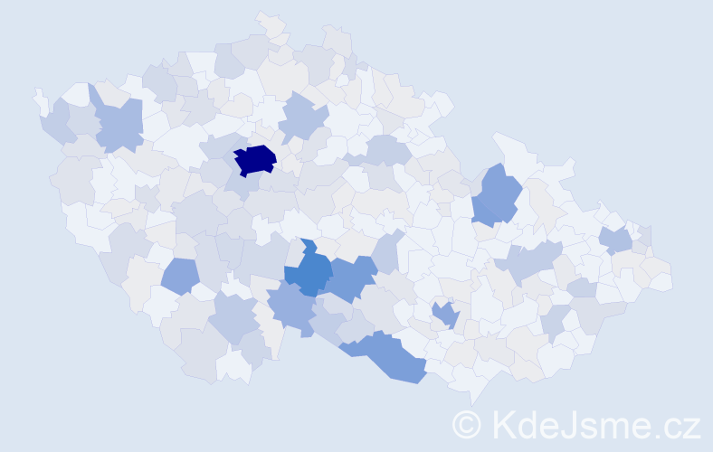 Příjmení: 'Smrčka', počet výskytů 799 v celé ČR