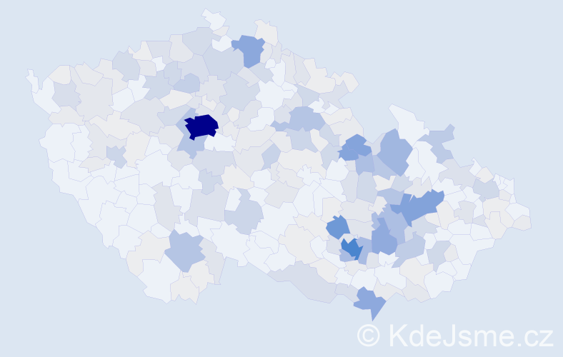 Příjmení: 'Suchomel', počet výskytů 984 v celé ČR