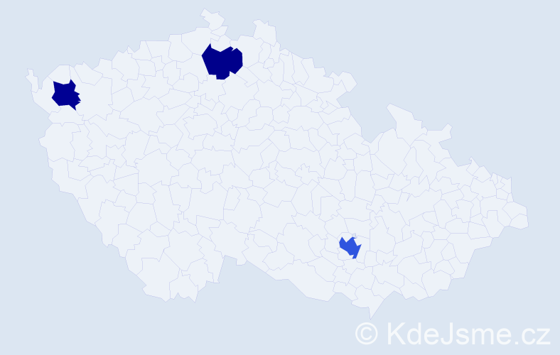Příjmení: 'Falbová', počet výskytů 4 v celé ČR
