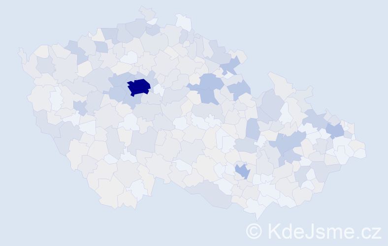 Příjmení: 'Seidlová', počet výskytů 1908 v celé ČR