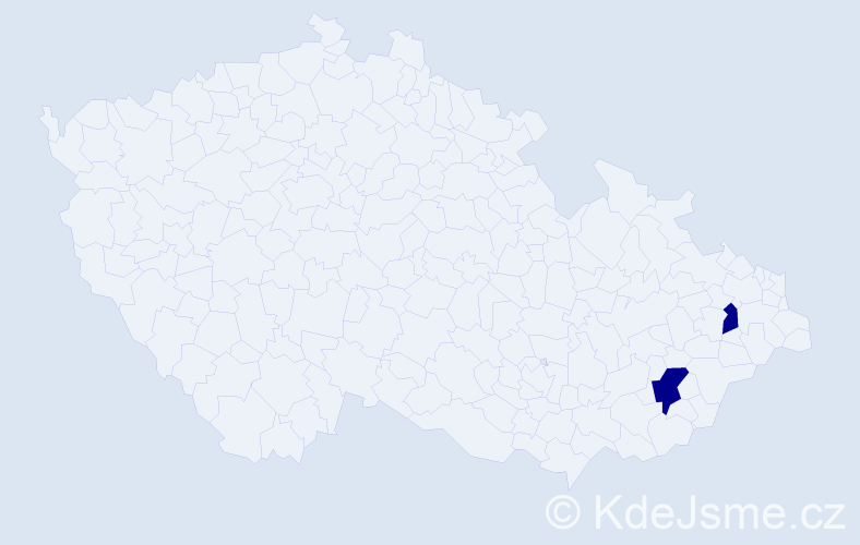 Příjmení: 'Andreozzi', počet výskytů 2 v celé ČR