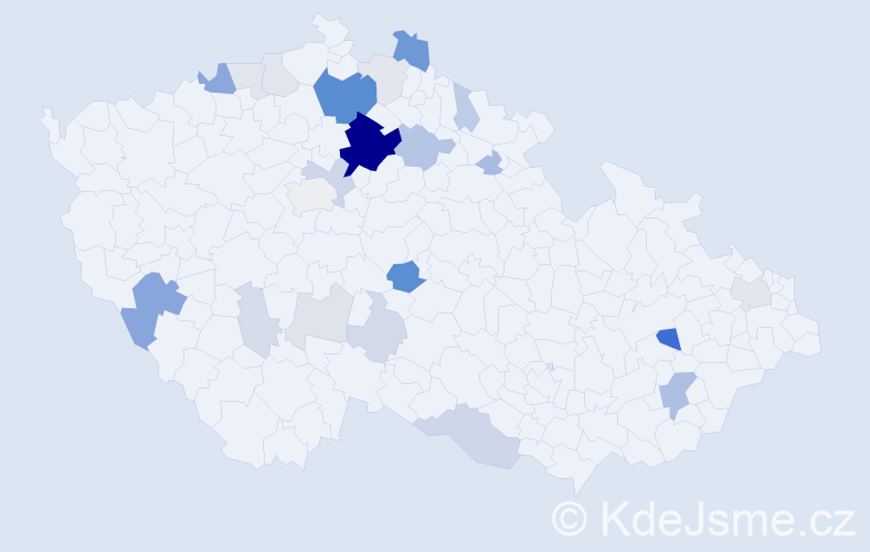Příjmení: 'Čubanová', počet výskytů 79 v celé ČR