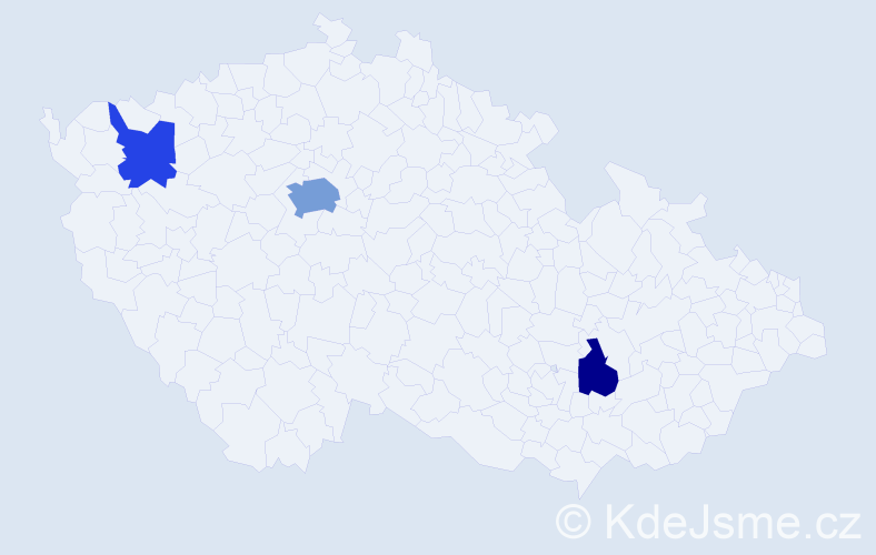 Příjmení: 'Krupnova', počet výskytů 6 v celé ČR