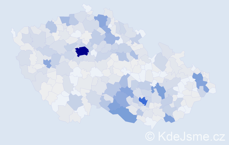 Příjmení: 'Karásek', počet výskytů 2444 v celé ČR