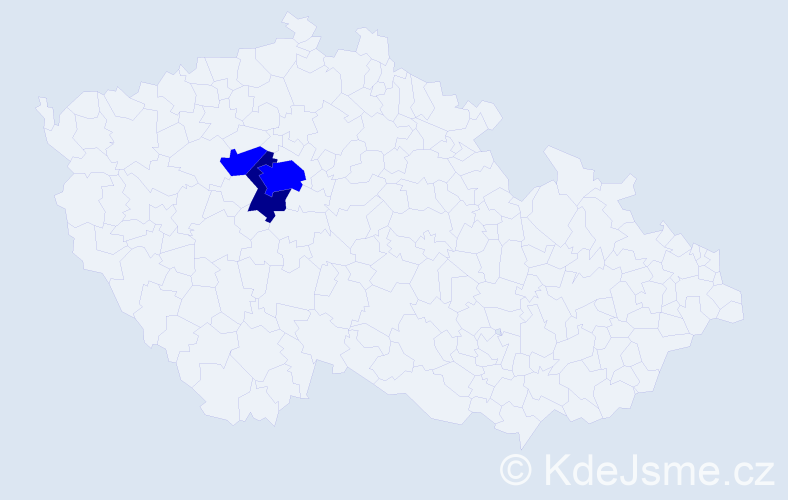 Příjmení: 'Babulenka', počet výskytů 4 v celé ČR
