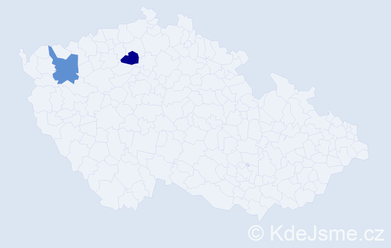 Příjmení: 'Keltsch', počet výskytů 2 v celé ČR