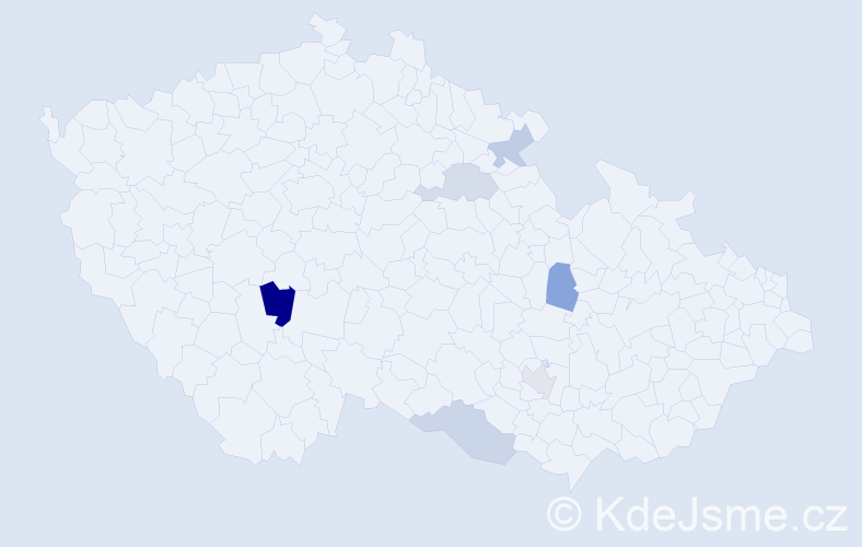 Příjmení: 'Mazenauer', počet výskytů 8 v celé ČR