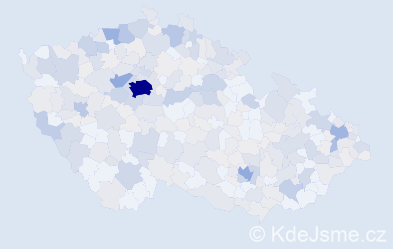 Příjmení: 'Hoffmann', počet výskytů 1044 v celé ČR