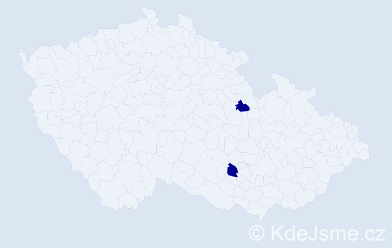 Příjmení: 'Dakhnovskyy', počet výskytů 2 v celé ČR