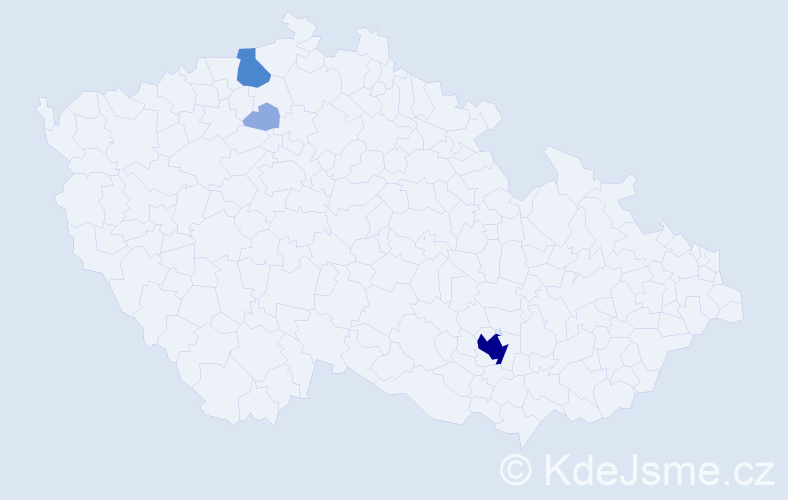 Příjmení: 'Panschab', počet výskytů 8 v celé ČR