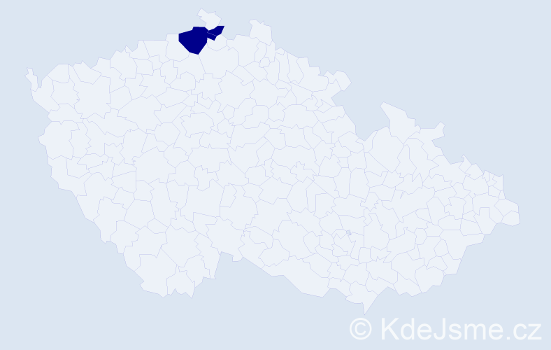 Příjmení: 'Schaubs', počet výskytů 2 v celé ČR