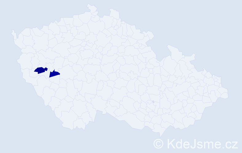 Příjmení: 'Halagan', počet výskytů 3 v celé ČR