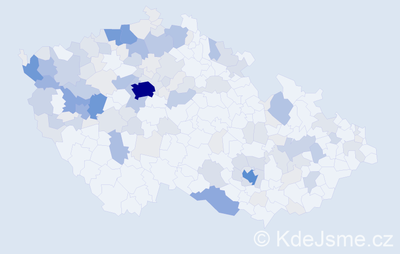 Příjmení: 'Roth', počet výskytů 455 v celé ČR