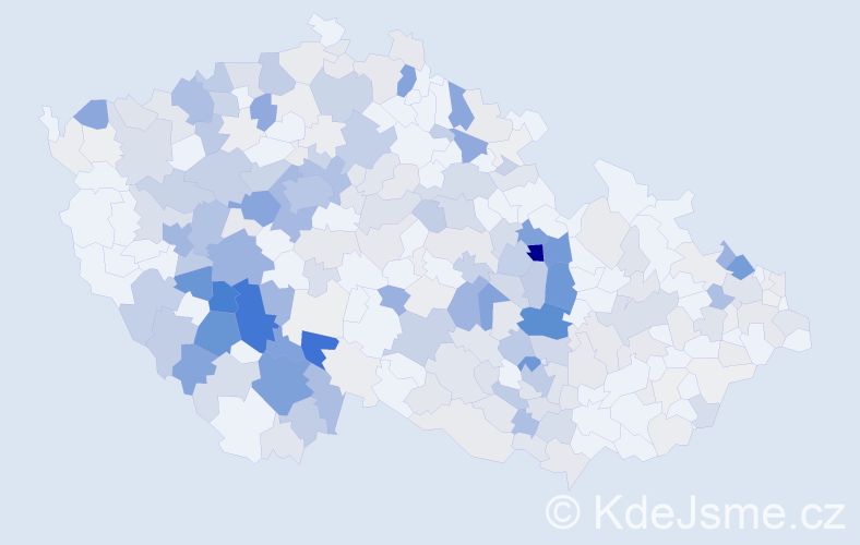 Příjmení: 'Řehoř', počet výskytů 1048 v celé ČR
