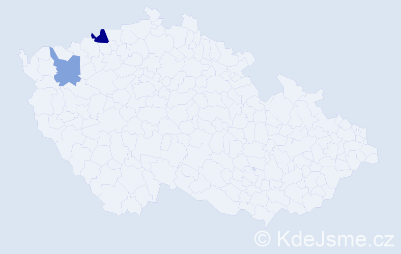 Příjmení: 'Avakyan', počet výskytů 3 v celé ČR