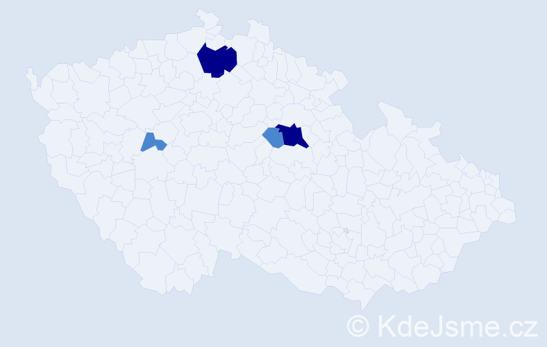 Příjmení: 'Macicha', počet výskytů 8 v celé ČR