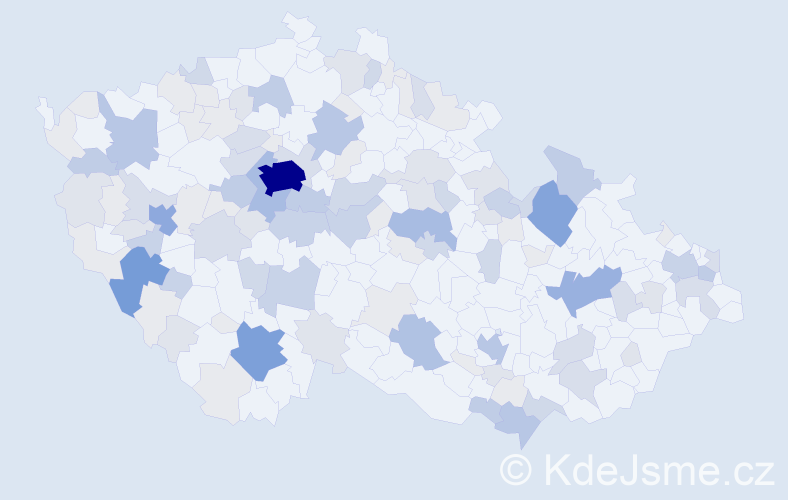 Příjmení: 'Mikulášová', počet výskytů 391 v celé ČR