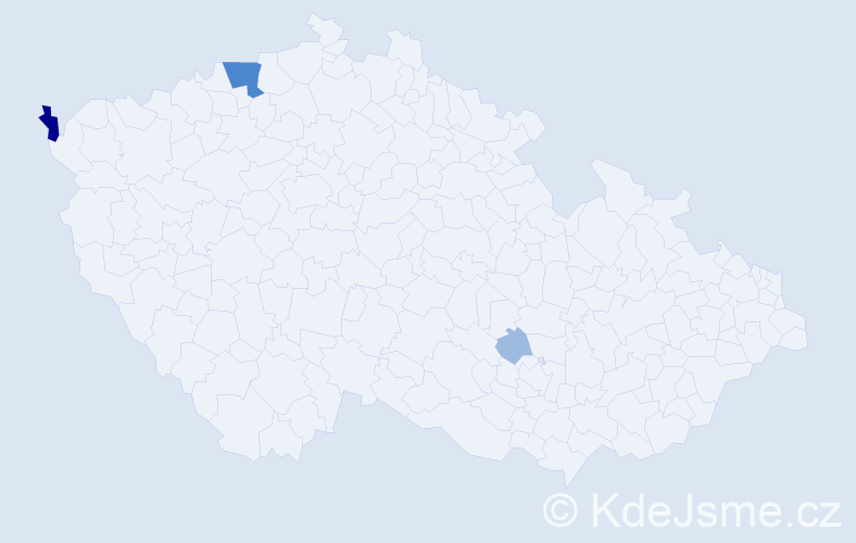 Příjmení: 'Geipelová', počet výskytů 7 v celé ČR